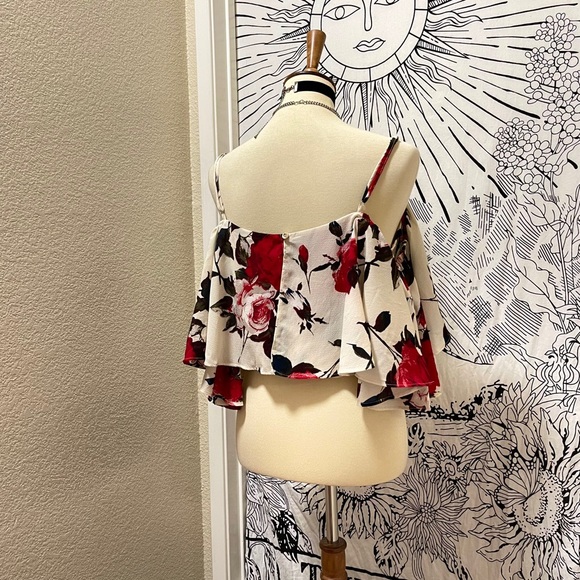 🌈 Beautiful romantic roses top - Picture 7 of 11